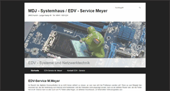 Desktop Screenshot of mdj-systemhaus.de